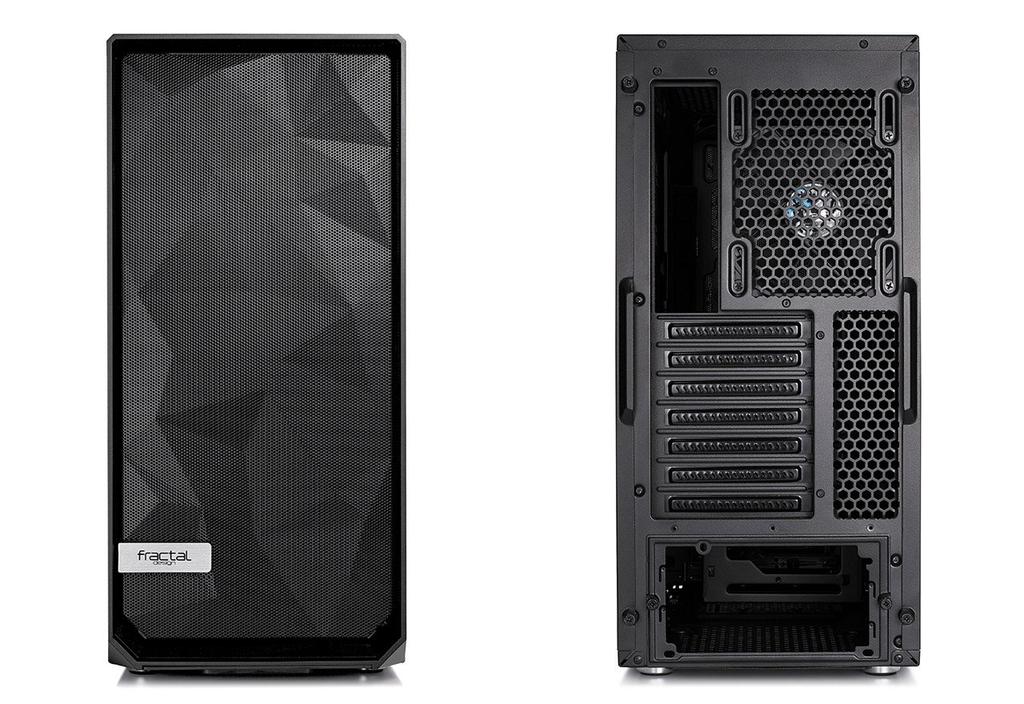 Fractal Design Meshify C Solid Side Panel Mid-Tower PC Case CS7101 FD-CA-MESH-C-BKO