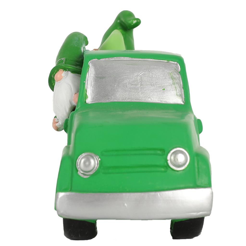 Irisches Festival LKW-Serie Zwerg Älterer Fahrer Schreibtischdekoration Harz Handwerk Atmosphäre Ornament
