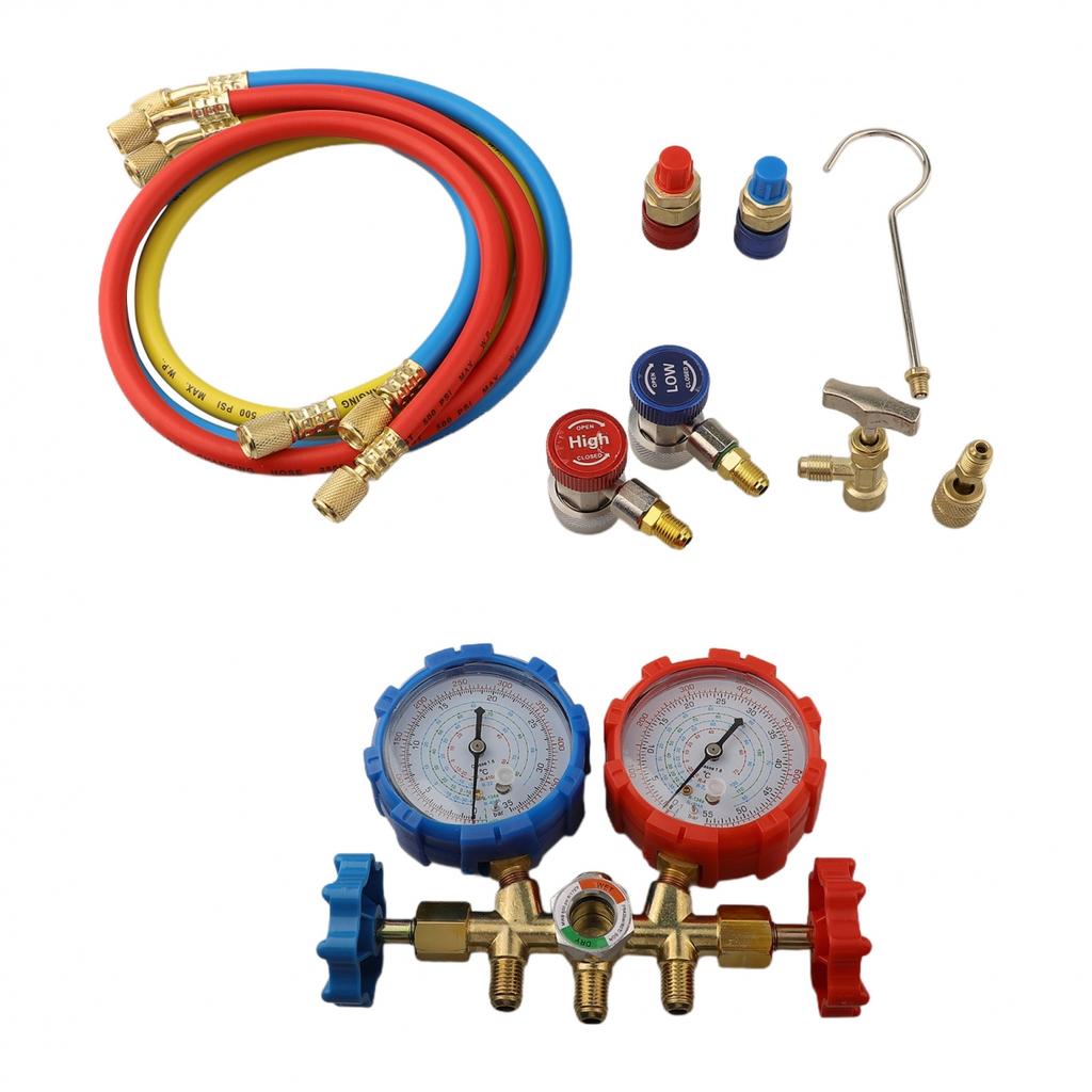 Refrigeration Systems Air Conditioning Tool Manifold Gauge Kit