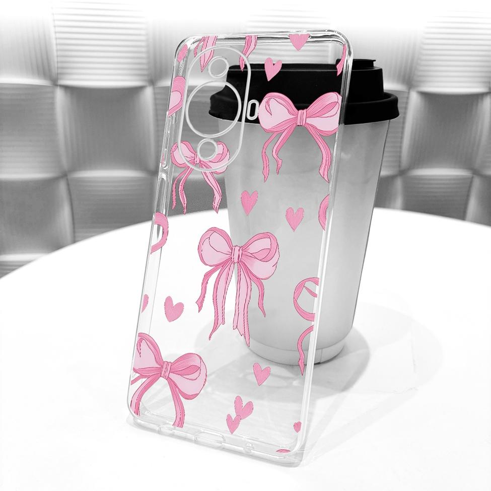 Clear Case For Huawei Nova 11 Pro Cover Aesthetic Luxury Cute Fashion Flowers Funny Painted Casing For Huawei GOA-AL80 GOA-LX9