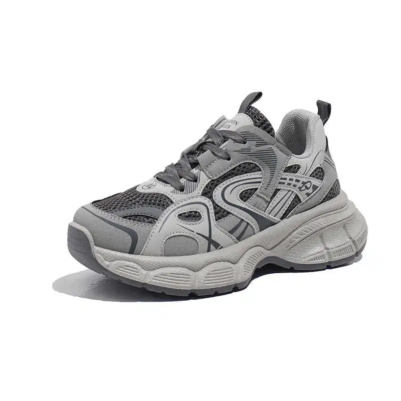 Fashion Flatform Round Foot Ladies Walking Shoes Casual Womens Luxury Trainers Volleyball Sneakers Sports Sports-et-leisure