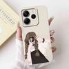 Luxury Rose Cover For Xiaomi Redmi Note 14 5G Case 6.67" Soft Slim Phone Case For Redmi Note 14 Note14 5G Capa Bags