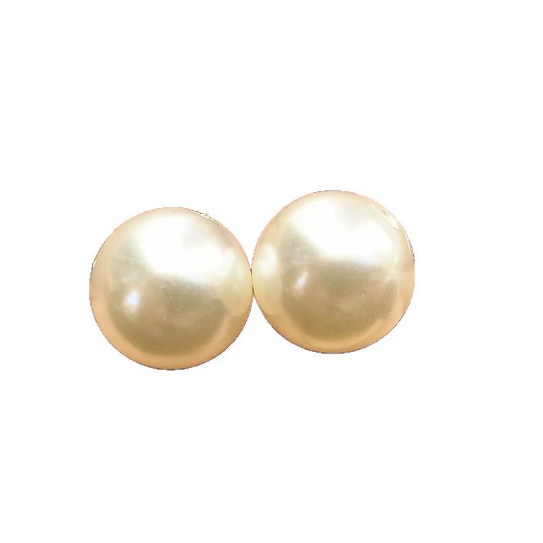 Gör-det-själv Handgjorda ABS Imitation Pärlor Runda Pärlor (4-30 mm) - Material för smyckestillbehör