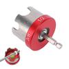 Clé à écrou pour tige filetée Outil de retrait d'écrou pour perceuse Robuste Installation rapide d'écrou avec tige filetée de 1/4" 3/8" 1/2" pouce