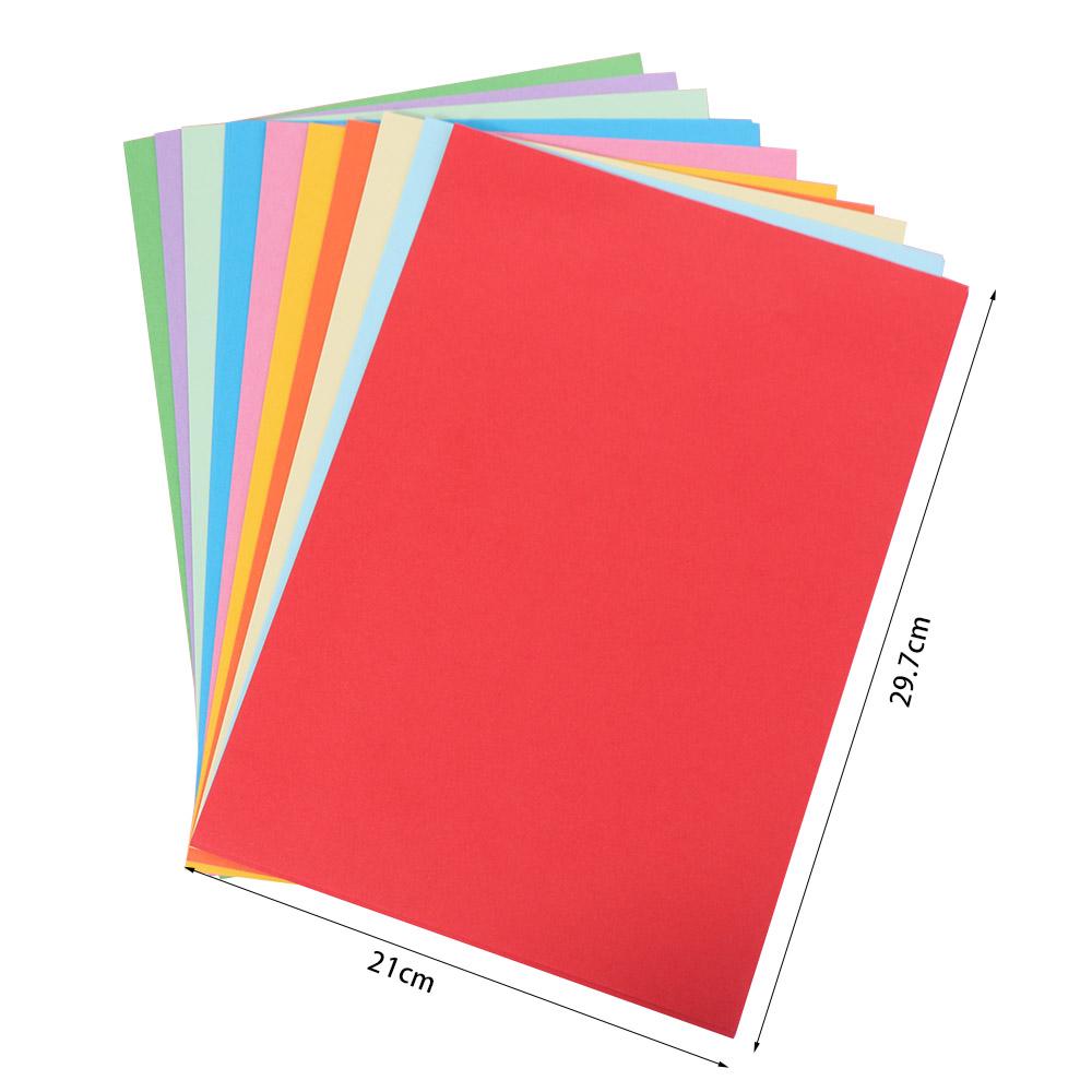50 Sheets DIY Handmade Colored Paper Set 10 Colors Origami Handcraft Paper  Children Gift