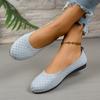 Spring/Autumn New Fashion Printed Women's Flat Shoes Women's Shoes All-Season Slip-On Women's Shoes Doudou Shoes Comfortable Flat Shoes, Women Shoes