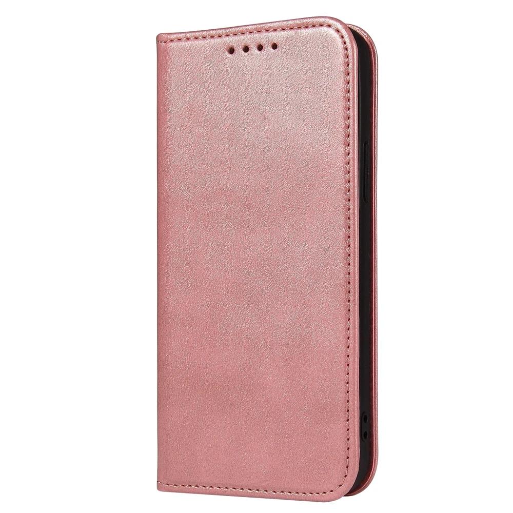 Magnetic Case for Coque iPhone 17 16 14 12 15 Pro Max Case for Funda iPhone 11 13 X XR SE Luxury Leather Flip Cover