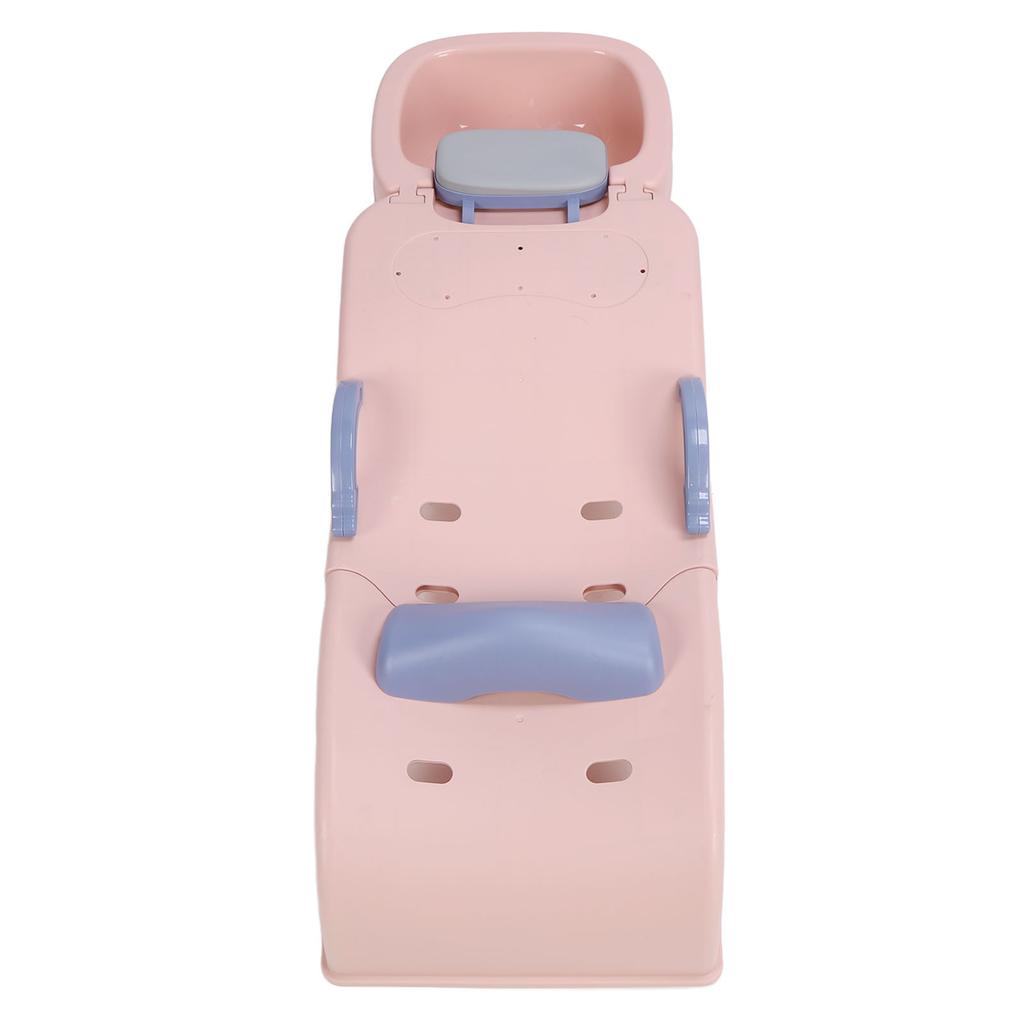 Scaun pentru șampon pentru copii, pliabil, pentru prevenirea alunecării, scaun pentru spălarea părului pentru copii mici cu bazin de șampon pentru 0 până la 10 ani