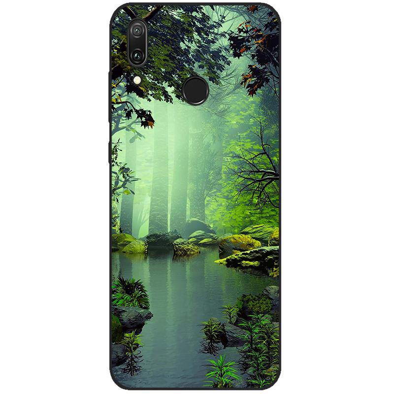 For Huawei Y7 2019 Case Y 7 2019 Silicone TPU Back Cover Protective Phone Case For Huawei Y7 Y7 Prime 2019 Bumper Fundas Coque