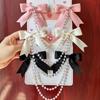 1PC Pearl Bow Hair Accessories - Hairpins, Hairpins and Chains, Suitable for Women, Thick or Thin Hair