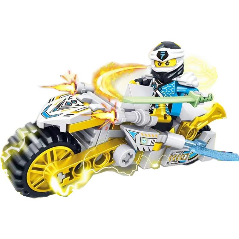 Ninja Dragon Building Blocks Mini Compatible Figures Bricks Kit Classic Movie Model Kids Toys Boys For Children