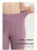 Women's 100% Wool Quilted Warm Pants, Plus Velvet, Thickened for -20°C Winter, Ideal for Knee and Waist in Northeast China.