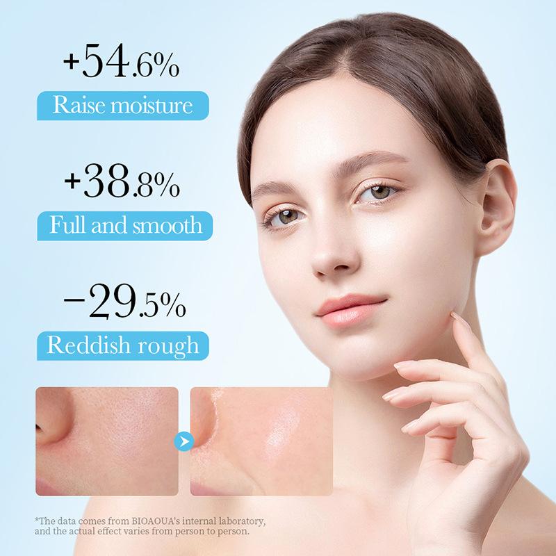 12pcs BIOAQUA Hyaluronic Acid Face Mask Skincare Moisturizing Anti Acne Anti-wrinkle Facial Masks Face Sheet Mask Skin Care