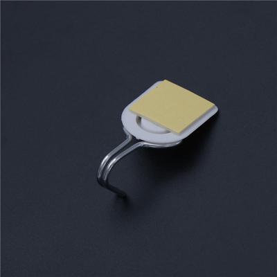 6Pcs Praktische Badezimmer Tür Haken Wand Aufhänger Hüte Tasche Schlüssel Klebstoff Kunststoff Mantel Haken