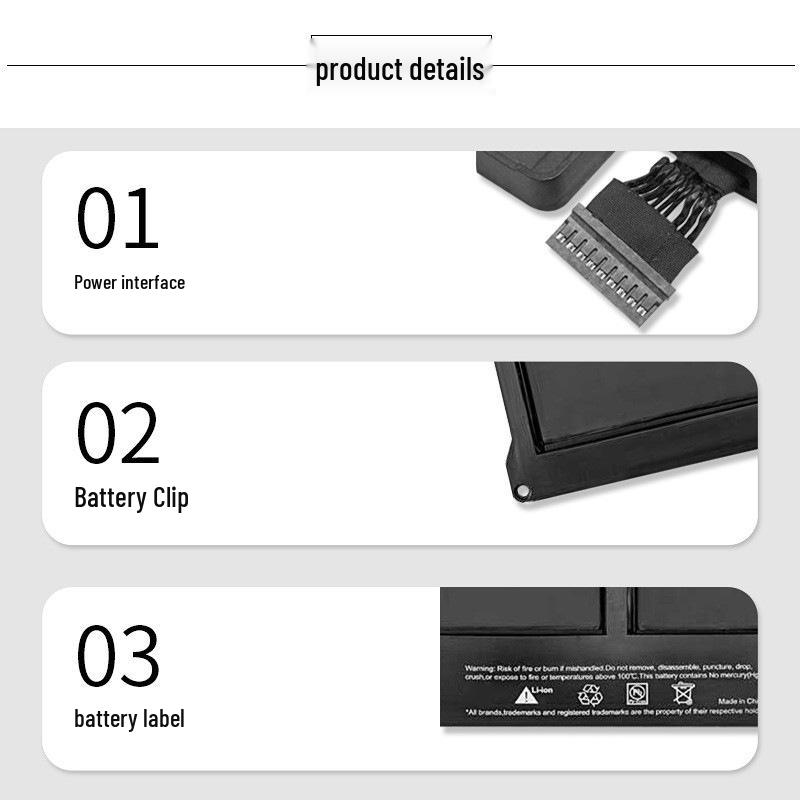 Battery for Apple MacBook Air Models A1369, A1466, A1405, A1496