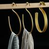 2PCS Aluminum Zinc Zinc Alloy Scarf Bag Hook Space-Saving Closet Organizer Hooks  Clothing Hanging