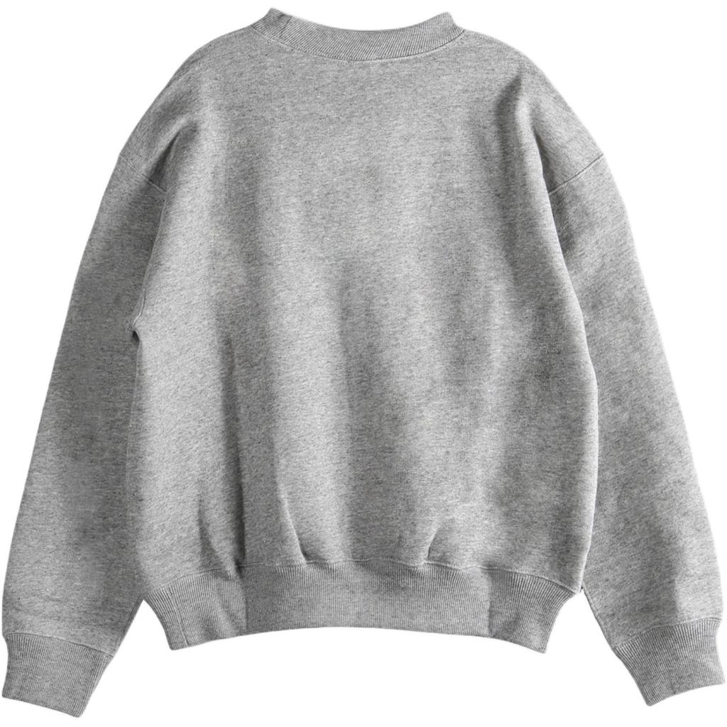 Polo Ralph Lauren Solid Color Crew Neck Long Sleeve Sweatshirt Women sweatshirt Gray 211971697-004