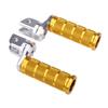 LEDISHUN Adjustable Step Bar Set for Kawasaki Ninja Ninja and Z400 ZX-25R, ZX-4R, ZX-4RR, 250, 400, Z250, (Gold)