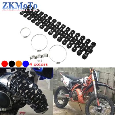 60CM Exhaust Shield Muffler Pipe Protector Cover Heat Shield For Husqvarna TC TX TE TEI 125 250 300 2014-2023 For KTM SX XC XCW