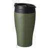 Doshisha Tumbler Lid Convenience Store Mug Direct Type Vacuum Insulation Drip 360ml Green