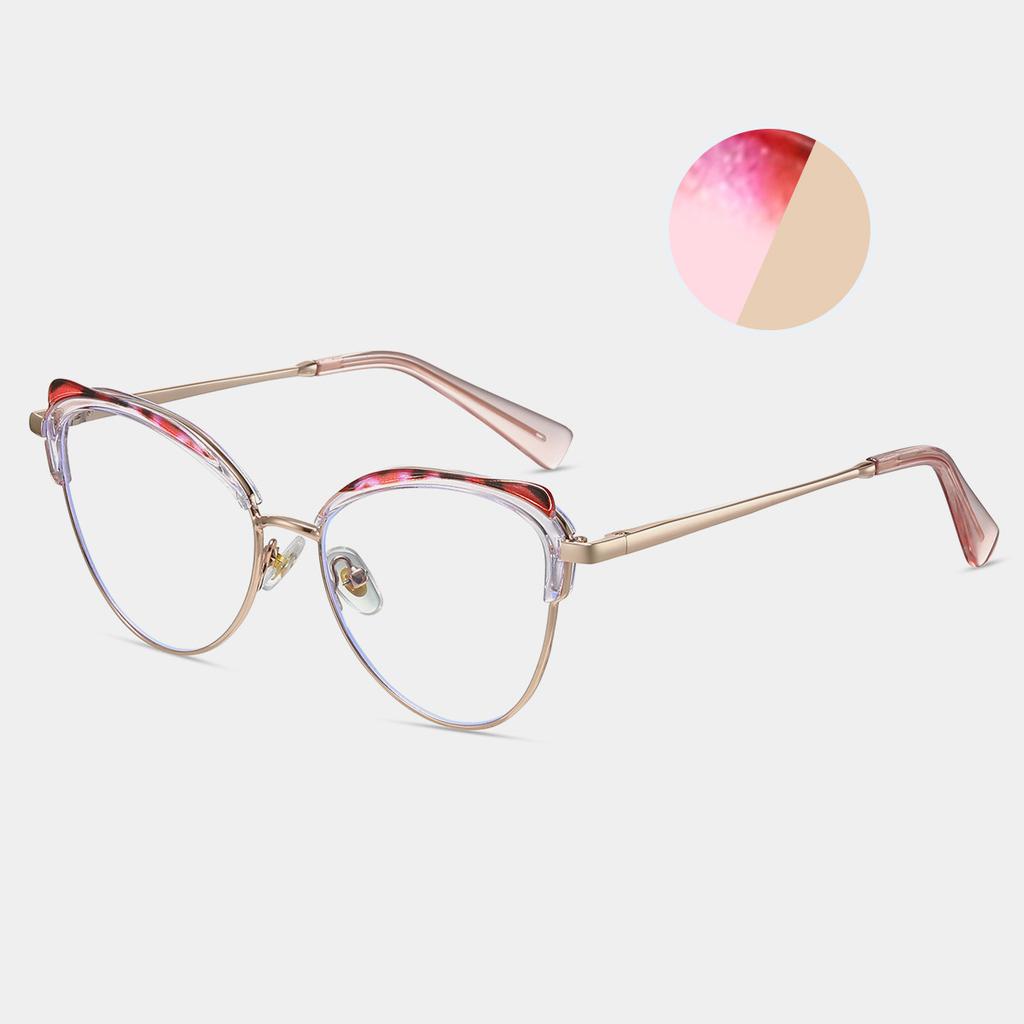 Fashion Cat Eye Presbyopia Glasses For Women Luxury Brand Vision Transparent Reading Glasses Antifatigue Computer Eyewear