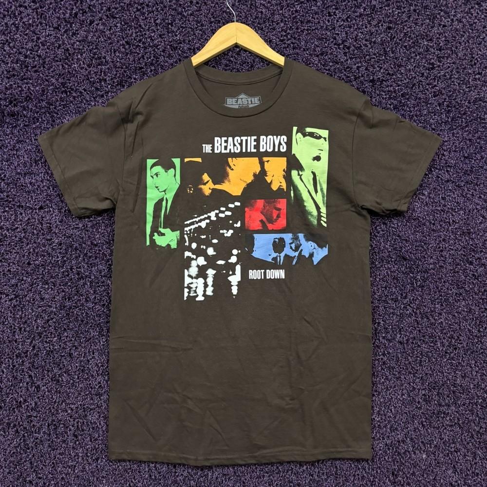 

Beastie Boys Root Down brown TShirt Size Medium Unisex T-Shirt M