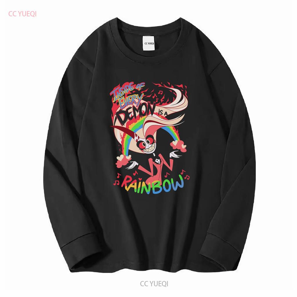 Inside of Every Demon is a Rainbow T Shirt 5XL NWOT long or short sleeves vintage Washed Stylish Top For Everyday Wear Unisex