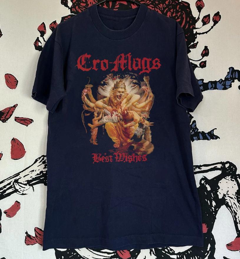 CRO-MAGS Best Wishes Album Cover T-shirt S-5XL XL