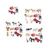 Barn Farm Toy Set for Children, Animal Figures Collection for Boys And Girls Ages 3-12
