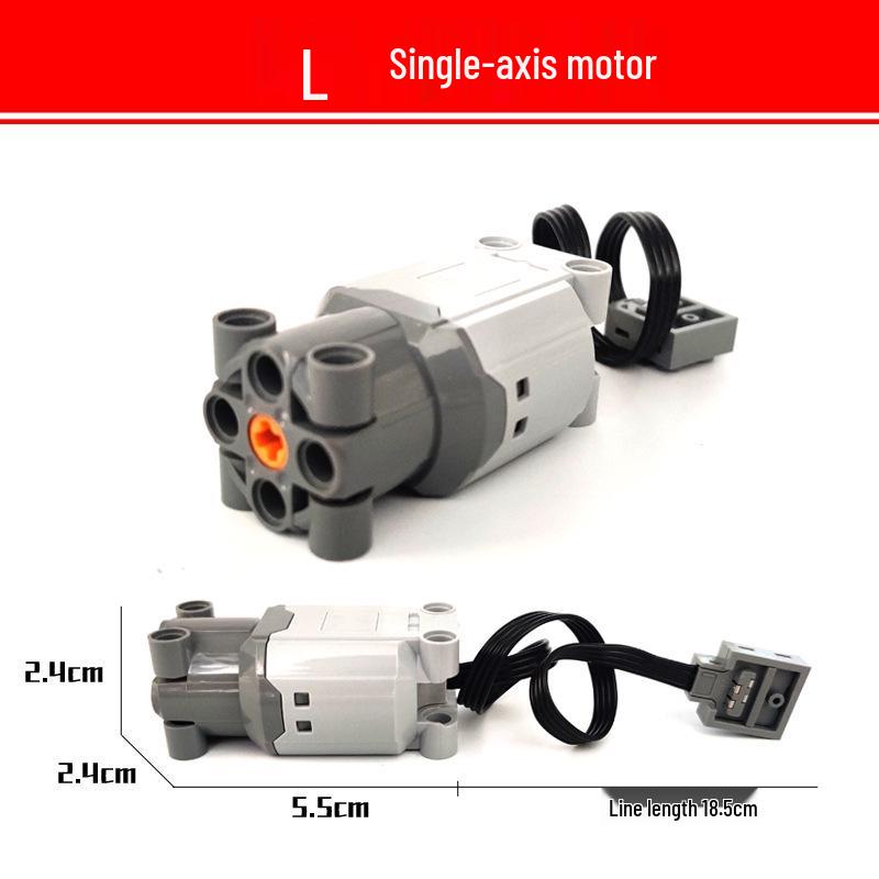 

Набор электромоторов для Lego Technic: Радиоуправляемая машина с батарейным отсеком и приемником