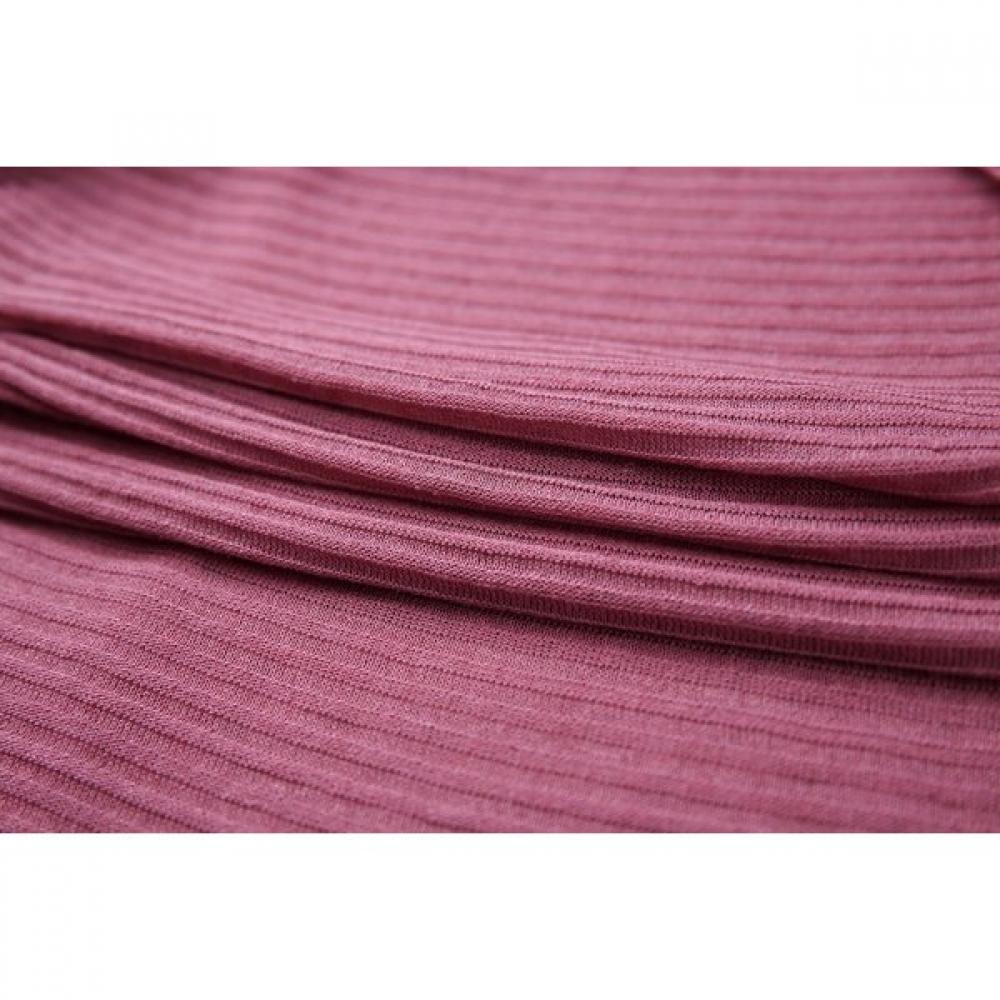 Furina High Gauge Front Stripe Shawl Collar Linen Cardigan