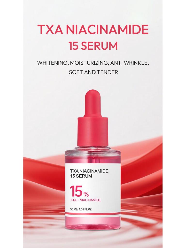 Rozjaśniające Serum z Kwasem Traneksamowym 15% i Niacynamidem 10% na Trądzik i Przebarwienia