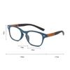 Wood Grain Reading Glasses for Women Men Fashion Presbyopia Presbyopic Eye Glasses Male Feamle Diopter + 1.5 2 2.5 3 3.5
