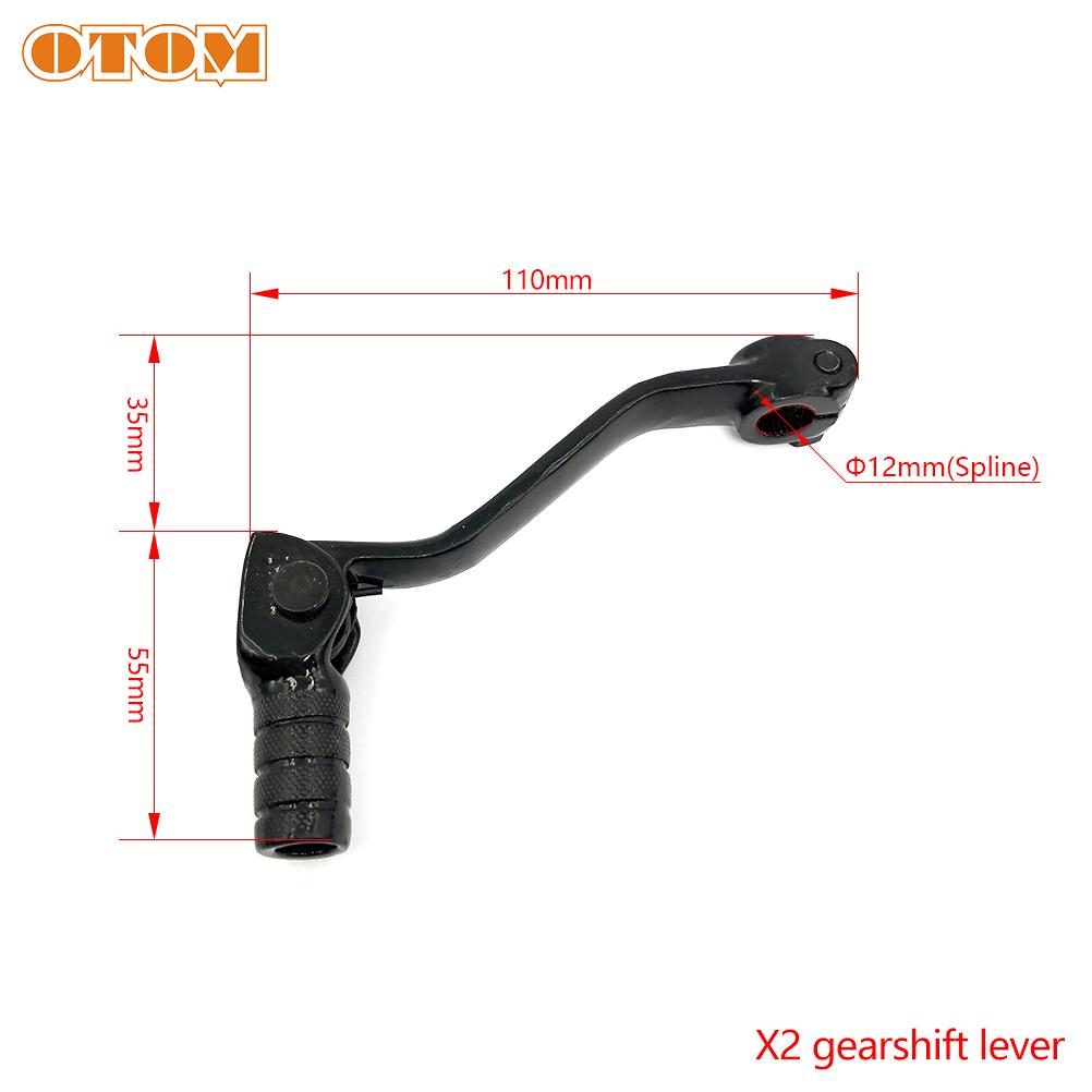 Motorcycle Gear Shift Pedal Lever For Kayo BOSUER BSE HONDA CB XR230 YAMAHA Loncin Motocross Enduro Anti-Drop Folding Gearshift