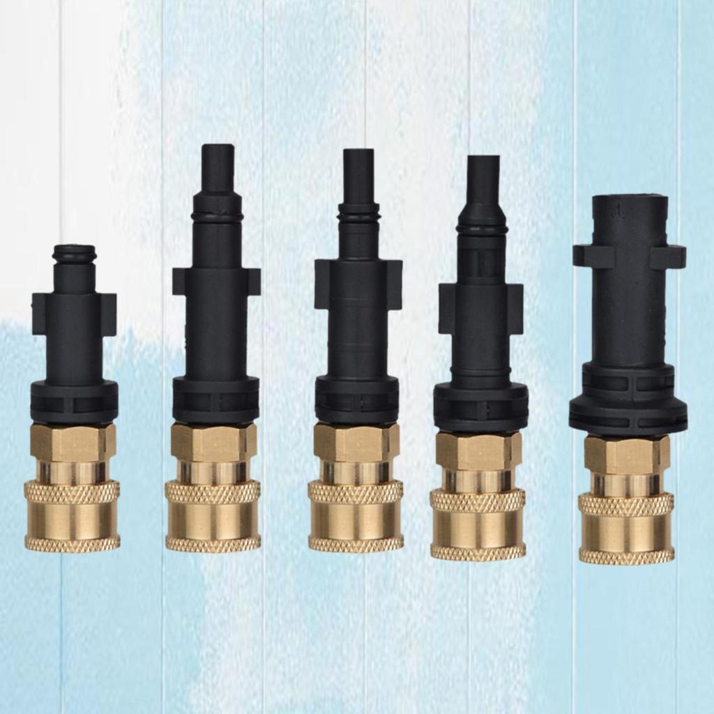 High Pressure Lance Washer Hose Adapter 1/4 Quick Release Connector