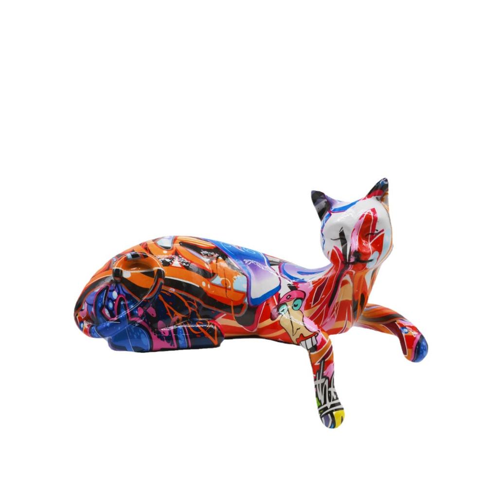 Nieuwste Product Hangende Kat High-end Sieraden Huis Woonkamer Decoratie Bureau Kantoor Gebruik Bureau Hars Ambachten Cadeau Idee