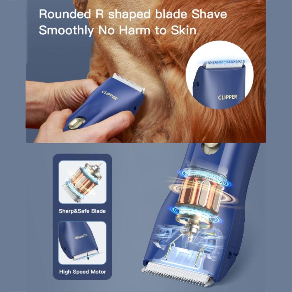 Wasserdichter Hundeshaarschneider Professioneller Tierhaarschneider Katzenpflege-Scheren Haustier-Salon