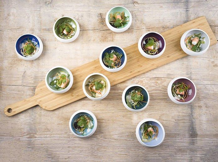 Planche à découper - cosy-trendy - 1087050 - bois naturel - 80x14.1xh1.5 cm - idéale pour apéritifs