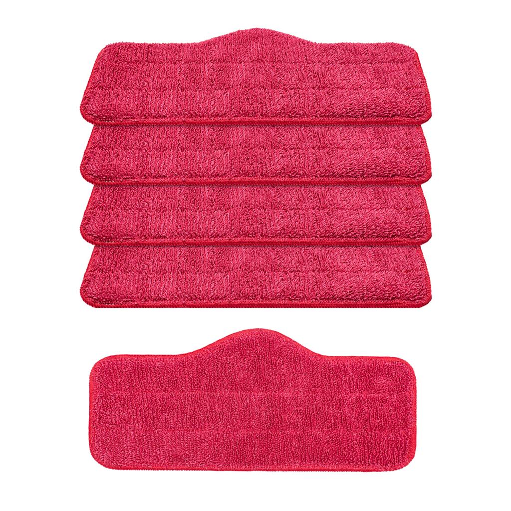 Pack of 5 Microfiber Steams Mop Pads Washable and Reusable for Schenley Cleaner Replacement Efficient Floor Cleaning