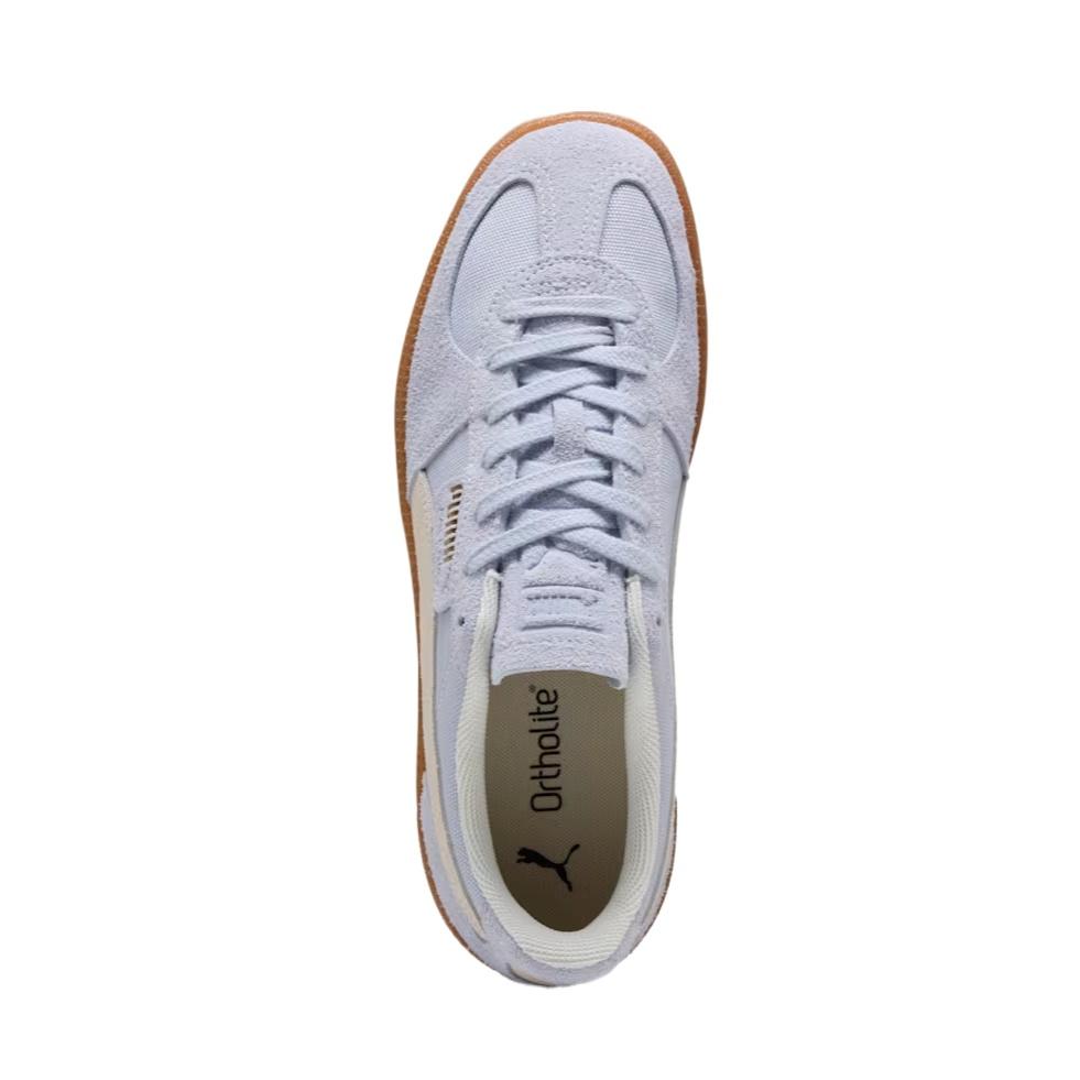Puma Palermo Vintage Abrasion Resistant Abrasion Resistant Low Top German Army Trainers Unisex Purple Men's 396841-13