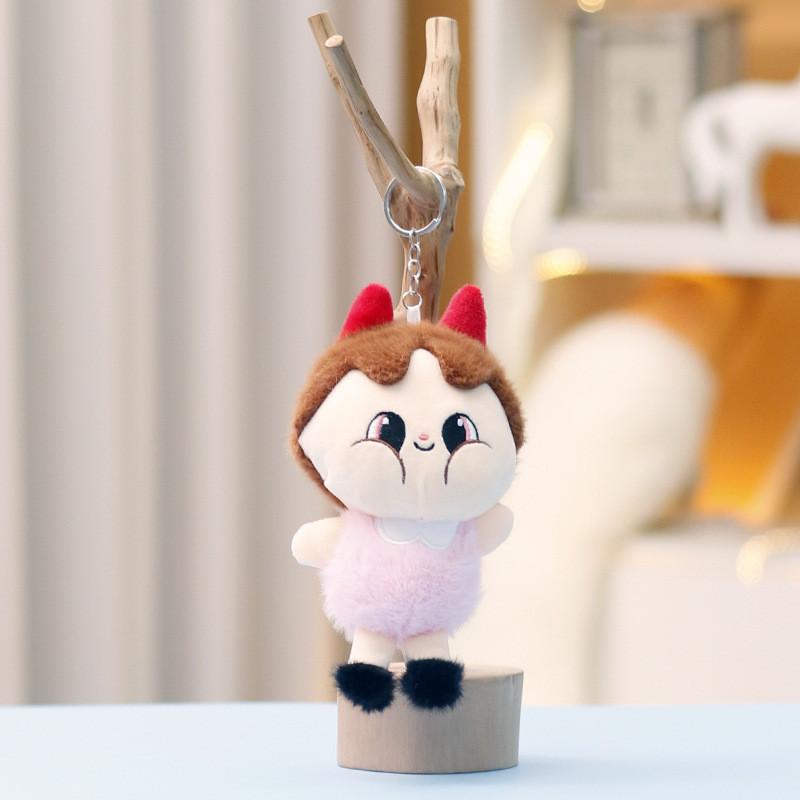 Cartoon Plush Toy Crybaby Doll Keychain Soft Stuffed Toy For Kids And Collectors