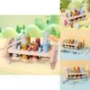 Wooden Fishing And Groundhog Children Puzzle Toys For Early Childhood Learning