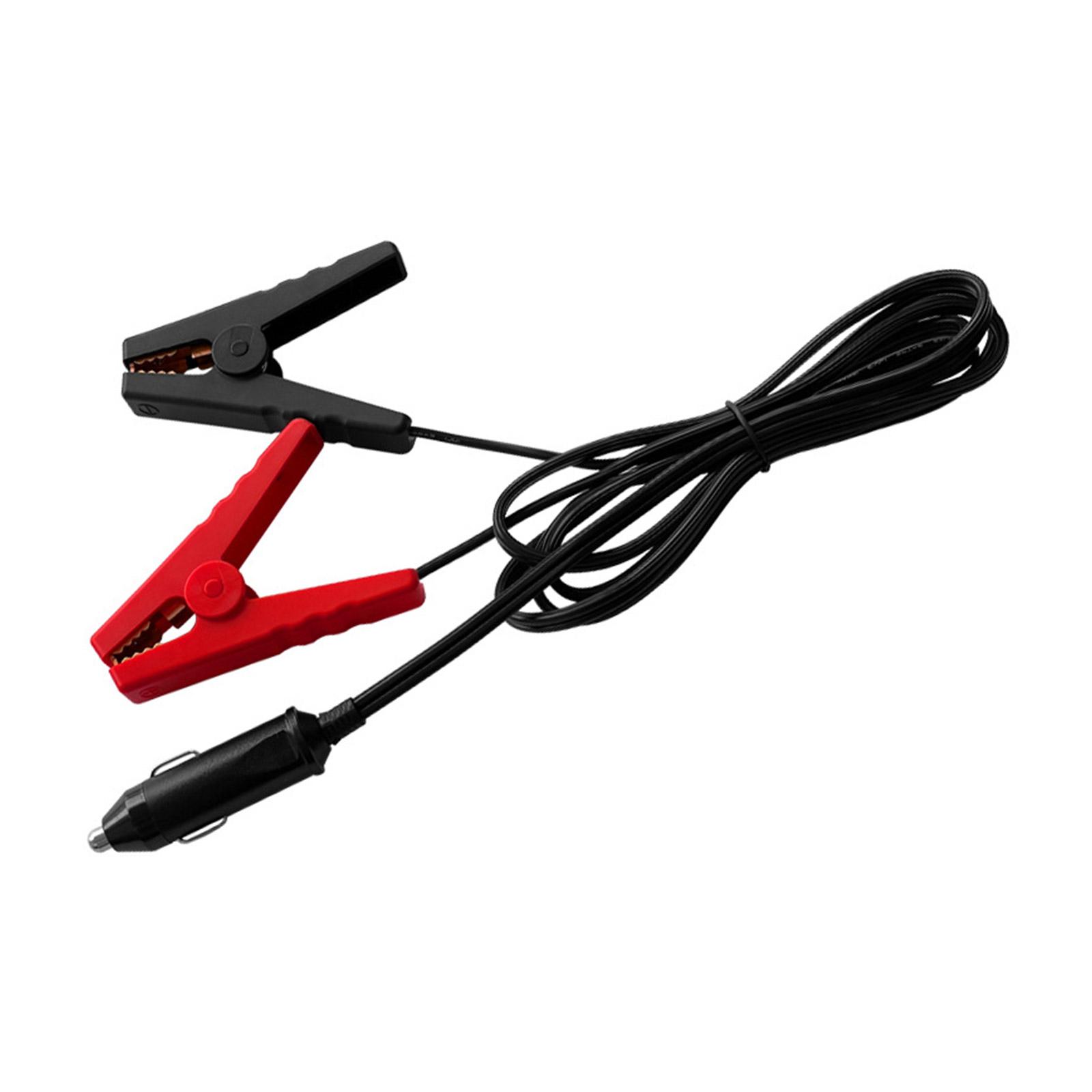 

Шнур від прикурювача до затискачів акумулятора для автомобільного блоку живлення Кабель зарядного пристрою акумулятора для автомобільного пристрою 12-24 В