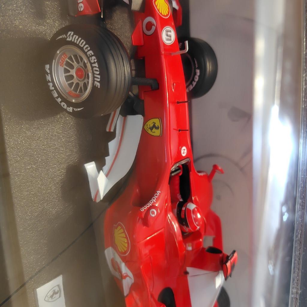 Hot Wheels Ferrari 248F1 Michael Last Ferrari Drive Machine 1/18 Schumacher's [, Un d]