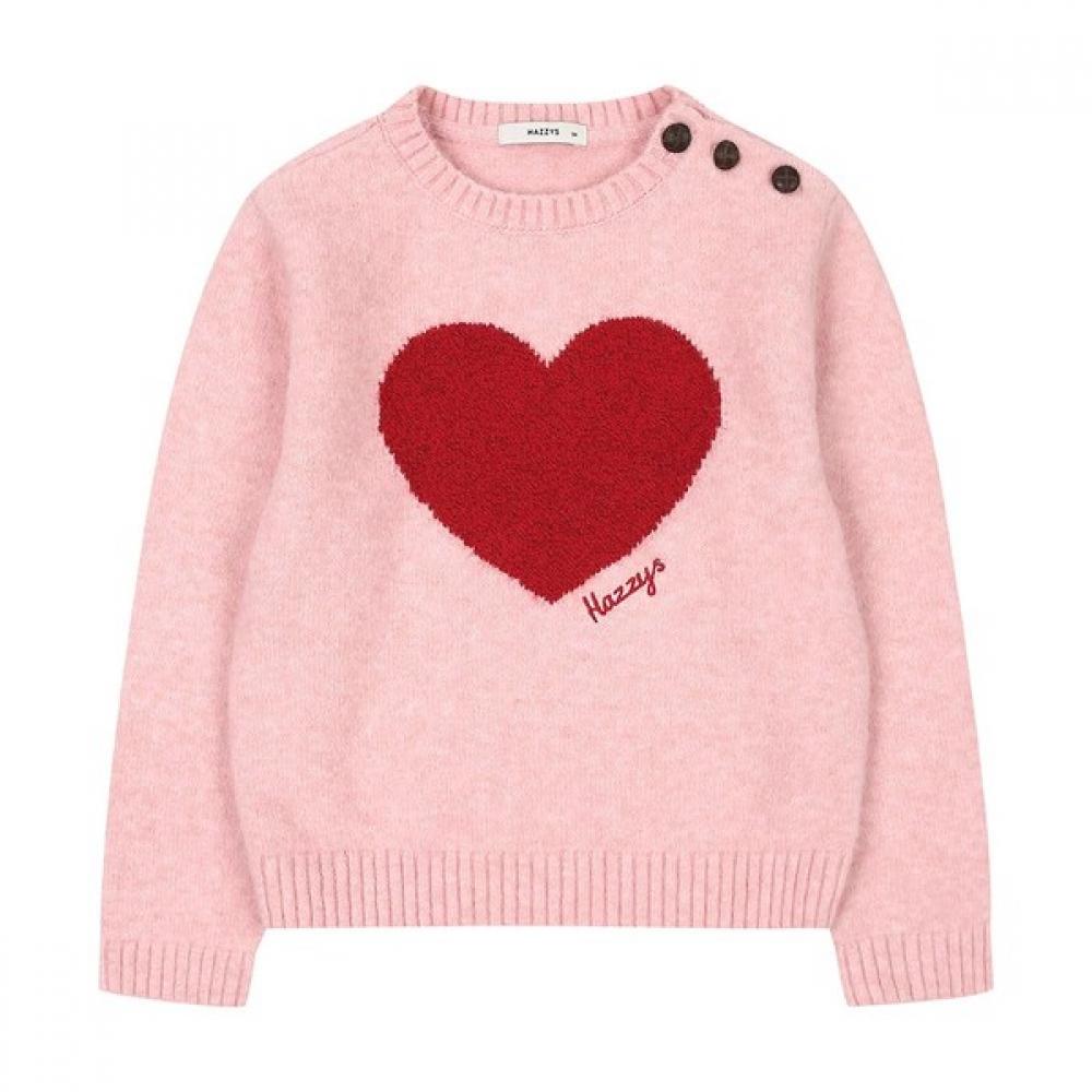 

Пуловер Hazzys Kids с сердечком Huw12kr56m Lp 100