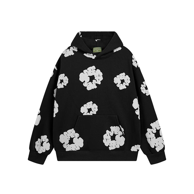 Kapok Hooded Sweater Jacket Women's Trendy Brand Sweatpants Men's Loose Sports Hoodie Suit Women