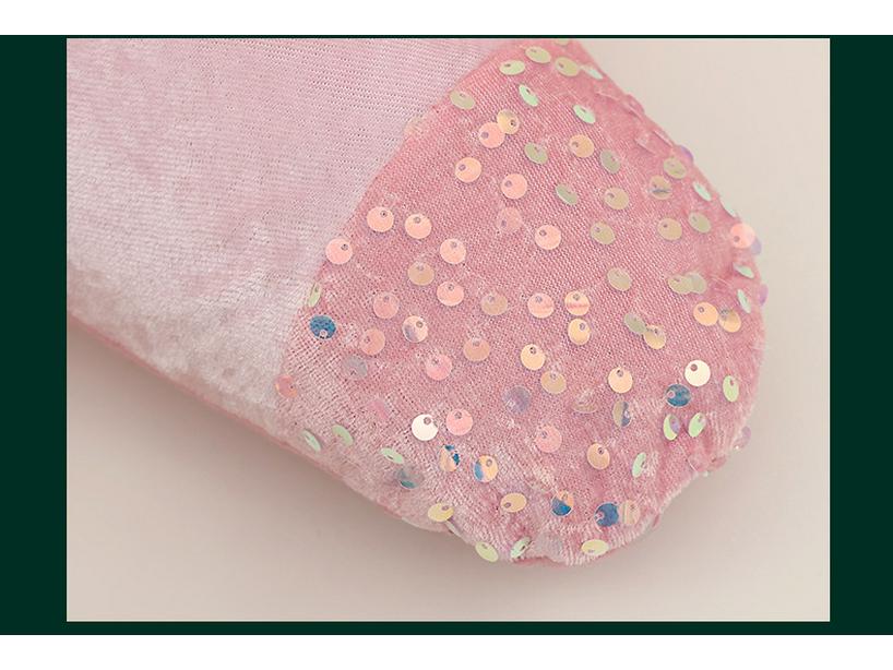 Pink Sequin Cross-Border Christmas Stocking for Kids' Gifts