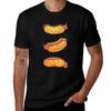 Corn Dogs T-Shirt T Shirts for Man Cotton Black Cotton T-shirt Plain for Man Package T-Shirt