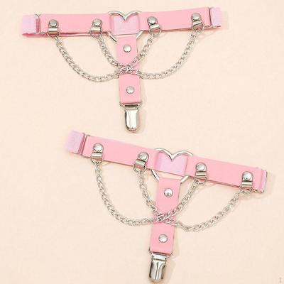 2Pcs Ladies Leg Garter Belt for Rave and Concert Activities