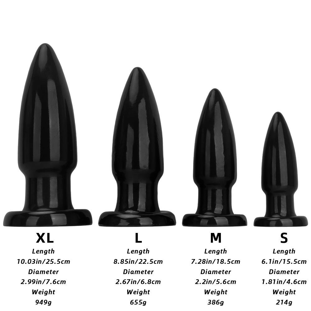 Sharp Pointed and Oversized Anal Plug Suction Cup Anal Sex Product Toy Anal Expansion  Oversized Dildo  Male and Female